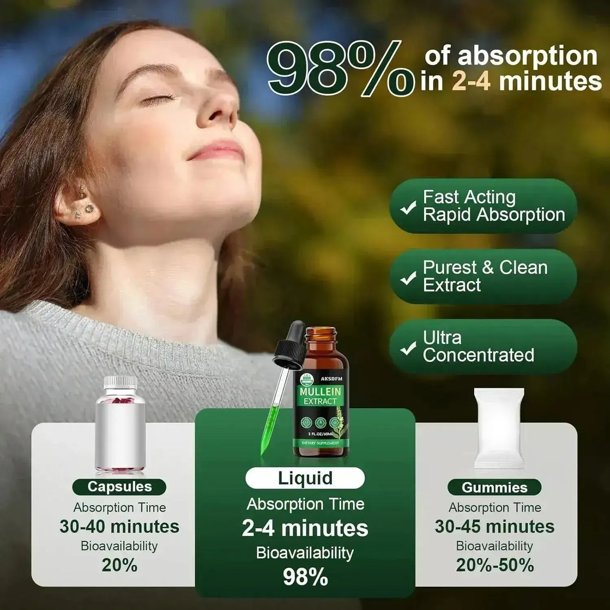 AKSDFM - AKSDFM Mullein Drops for Lung Cleanse 2 Fl.Oz. - The Red Vitamin MX - Suplementos Alimenticios - {{ shop.shopifyCountryName }}