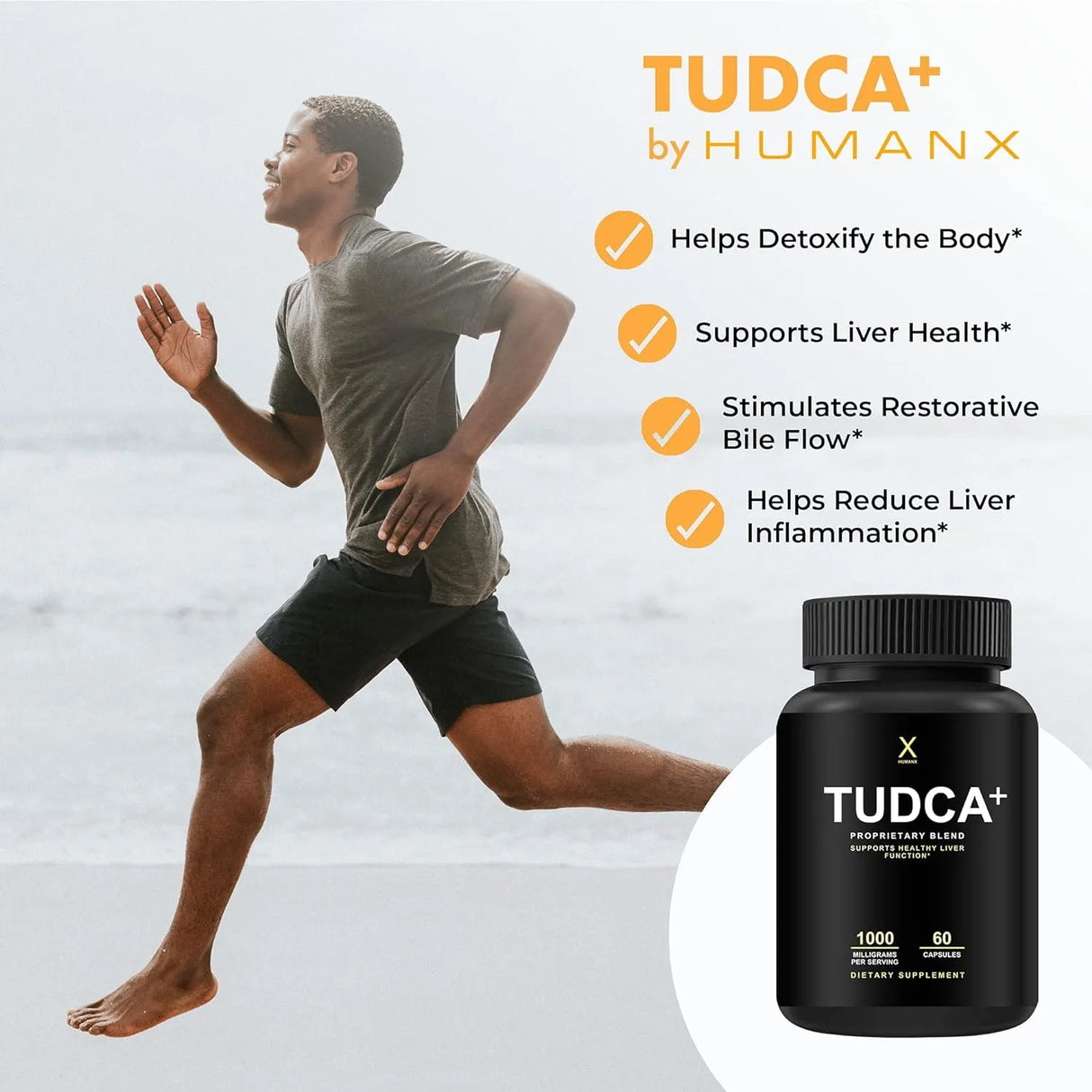 HUMANX - HUMANX TUDCA+ 1000Mg. 60 Capsulas - The Red Vitamin MX - Suplementos Alimenticios - {{ shop.shopifyCountryName }}