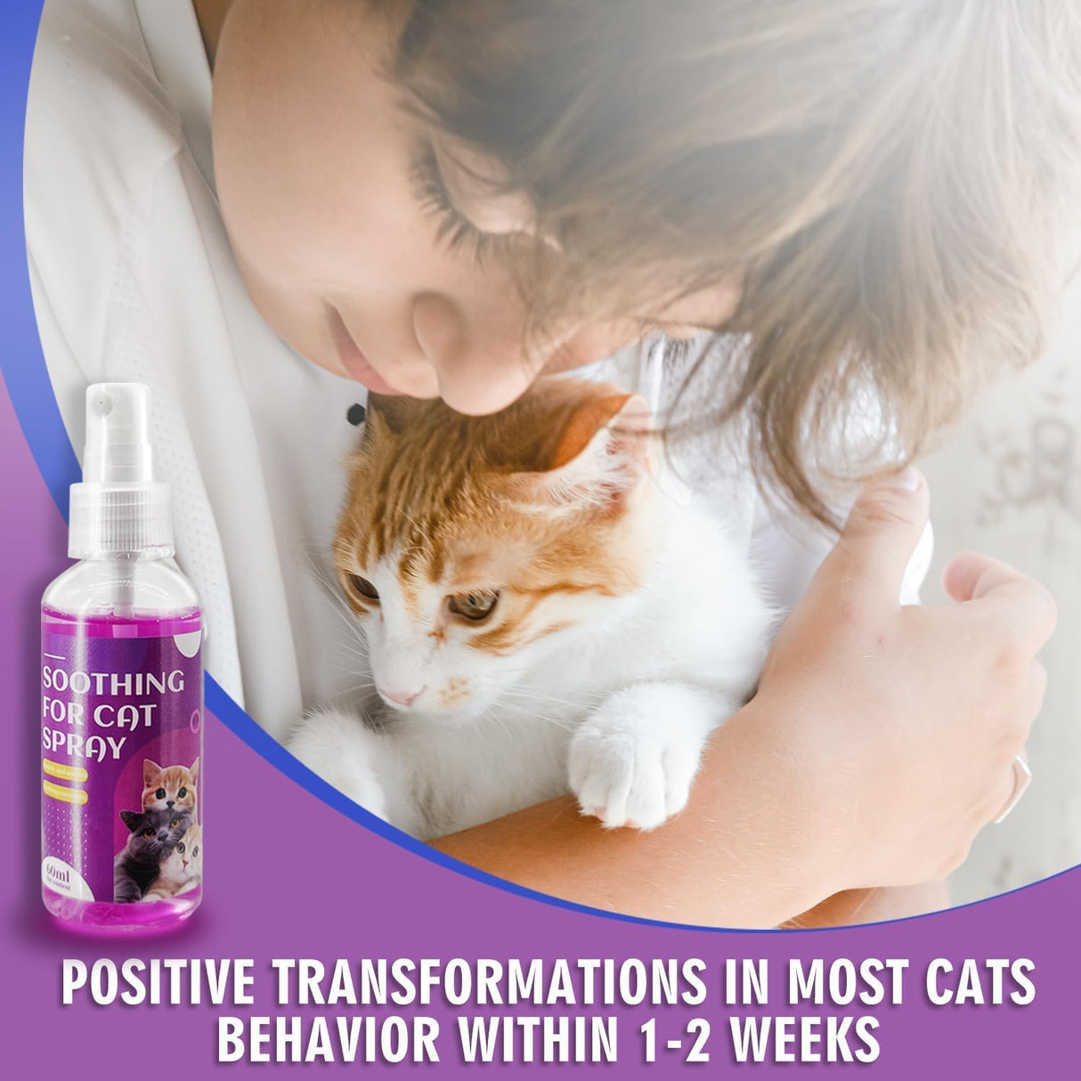 TailTrespass Cat Calming Spray 60Ml. 4 Pack