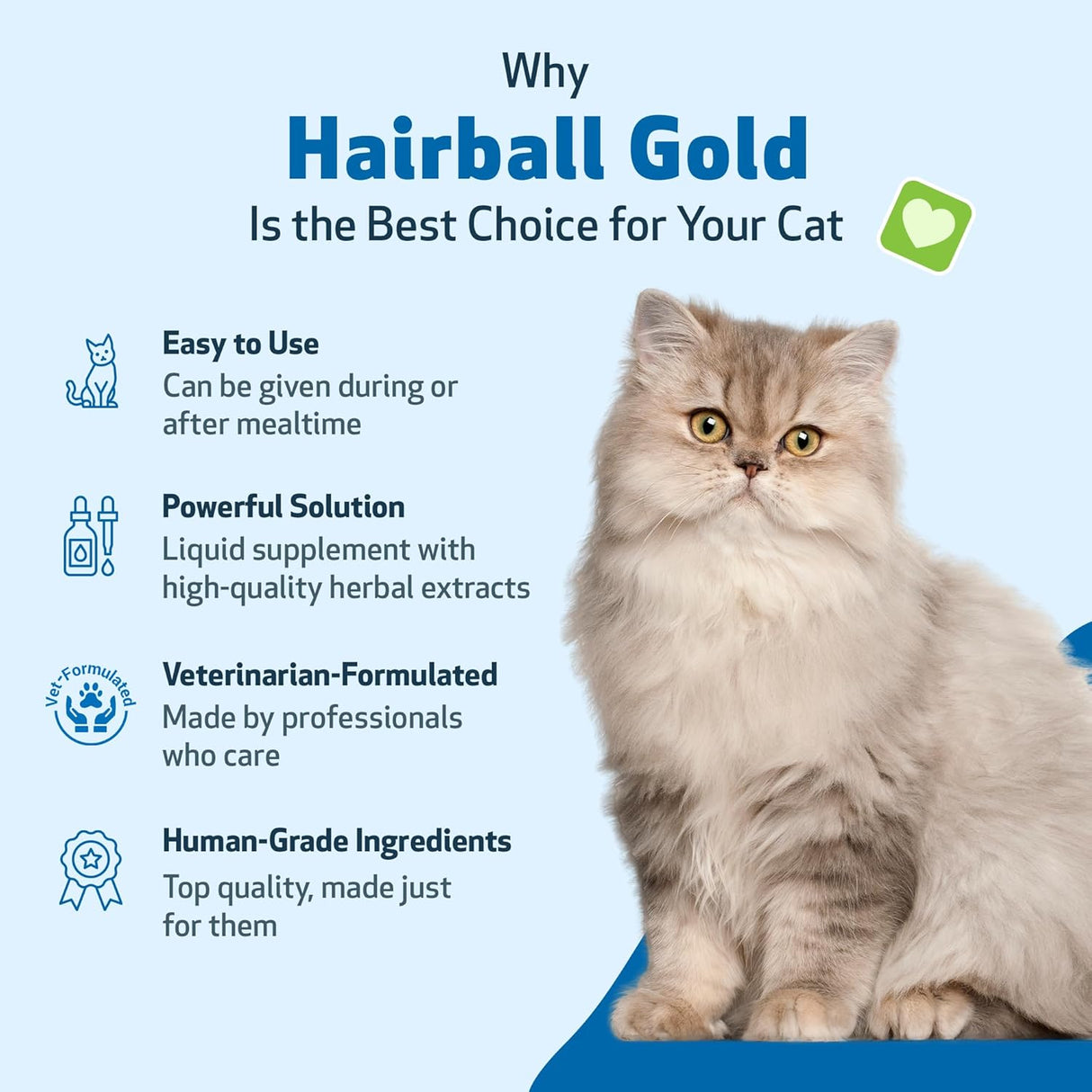 Pet Wellbeing Hairball Gold for Cats 4 Fl.Oz.