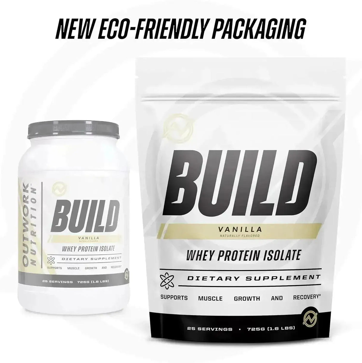 OUTWORK NUTRITION - Outwork Nutrition Build Whey Protein Isolate Powder Vanilla 25 Servicios 725Gr. - The Red Vitamin MX - Suplementos Alimenticios - {{ shop.shopifyCountryName }}