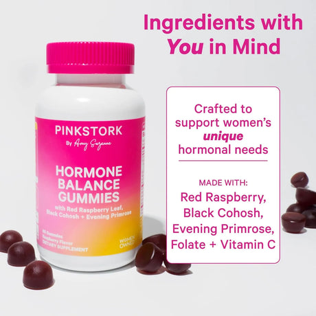 PINK STORK - Pink Stork Hormone Balance Gummies for Women 60 Gomitas - The Red Vitamin MX - Suplementos Alimenticios - {{ shop.shopifyCountryName }}