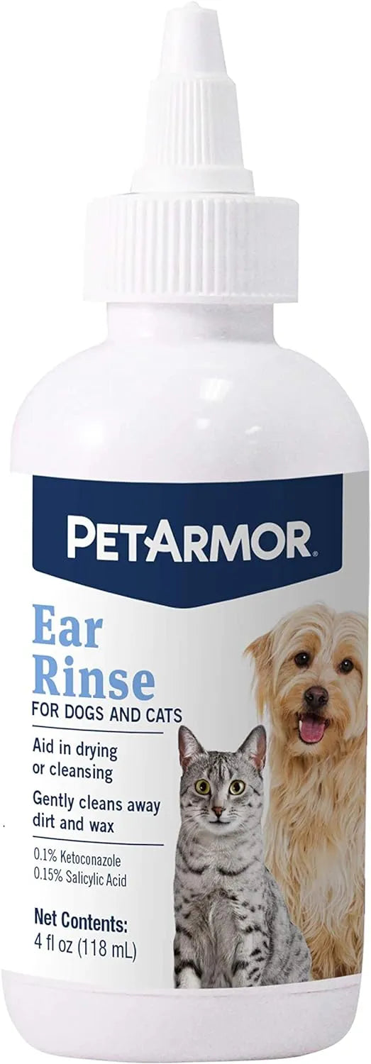 PETARMOR - PetArmor Ear Rinse for Dogs & Cats 4 Fl.Oz. - The Red Vitamin MX - Cuidado Del Oído De Perros - {{ shop.shopifyCountryName }}