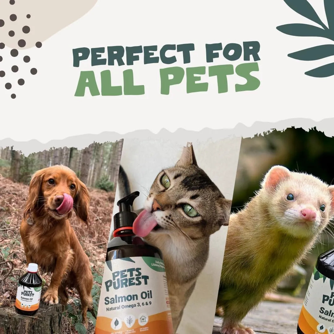 PETS PUREST - Pets Purest Salmon Oil for Dogs & Cats 8 Fl.Oz. - The Red Vitamin MX - Aceite De Pescado Para Perros - {{ shop.shopifyCountryName }}