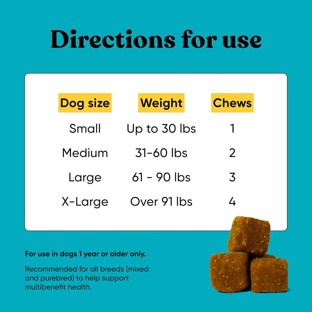 EMBARK - Embark Dog Multibenefit All-in-1 for Dogs 90 Masticables - The Red Vitamin MX - Multivitamínicos Para Perros - {{ shop.shopifyCountryName }}