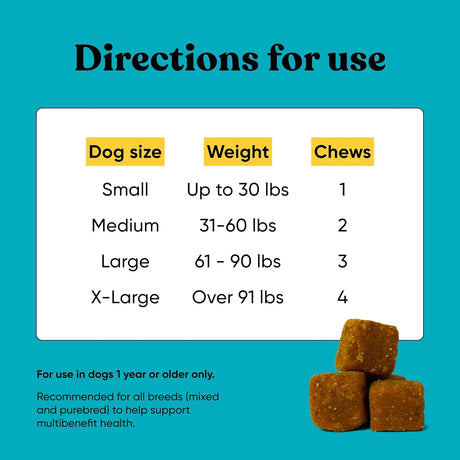 EMBARK - Embark Dog Multibenefit All-in-1 for Dogs 90 Masticables - The Red Vitamin MX - Multivitamínicos Para Perros - {{ shop.shopifyCountryName }}