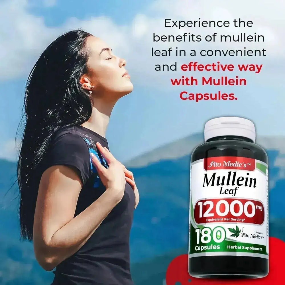 FITO MEDIC´S - FITO MEDIC'S Lab Mullein 12000Mg. 180 Capsulas - The Red Vitamin MX - Suplementos Alimenticios - {{ shop.shopifyCountryName }}