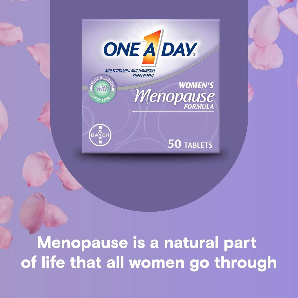 ONE A DAY - One A Day Women's Menopause Multivitamin 50 Tabletas - The Red Vitamin MX - Suplementos Alimenticios - {{ shop.shopifyCountryName }}
