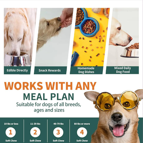 HEYISME - HEYISME Dog Multivitamin 120 Masticables - The Red Vitamin MX - Multivitamínicos Para Perros - {{ shop.shopifyCountryName }}