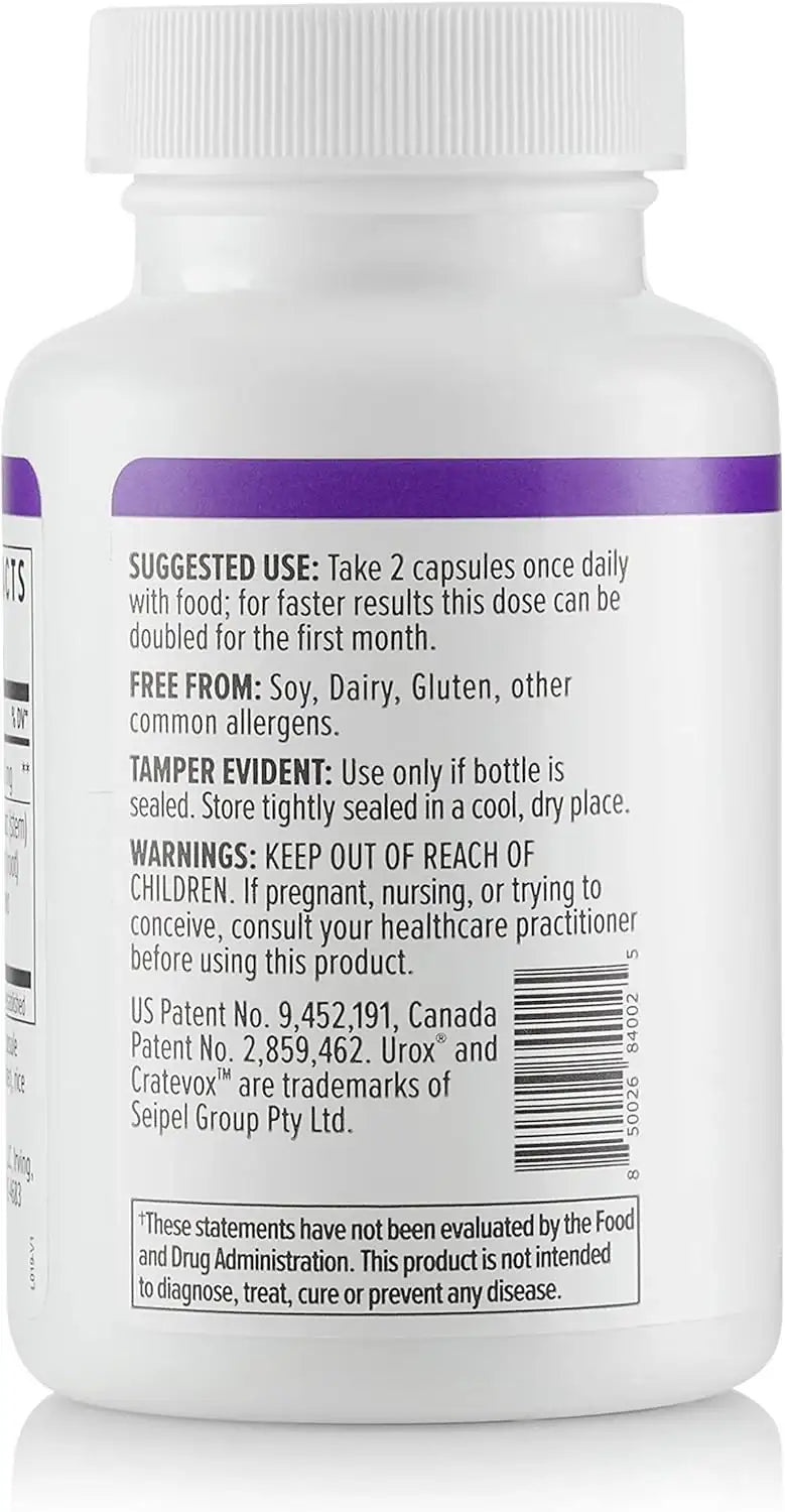 BIOTE - Biote Nutraceuticals Urox+ Bladder Health 60 Capsulas - The Red Vitamin MX - Suplementos Alimenticios - {{ shop.shopifyCountryName }}