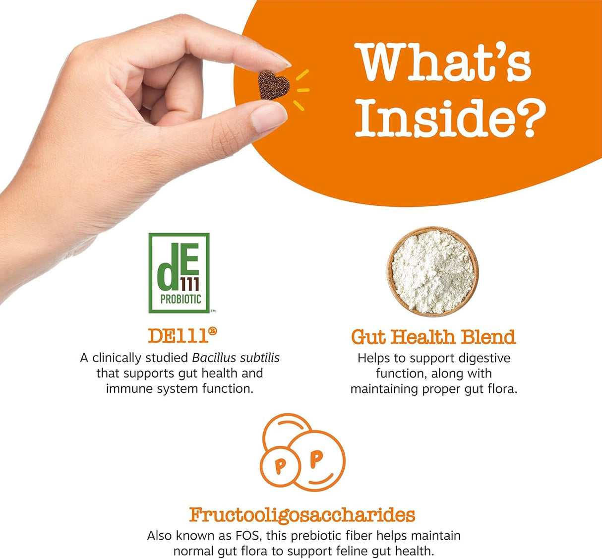 Zesty Paws Probiotic Bites for Cats 60 Masticables