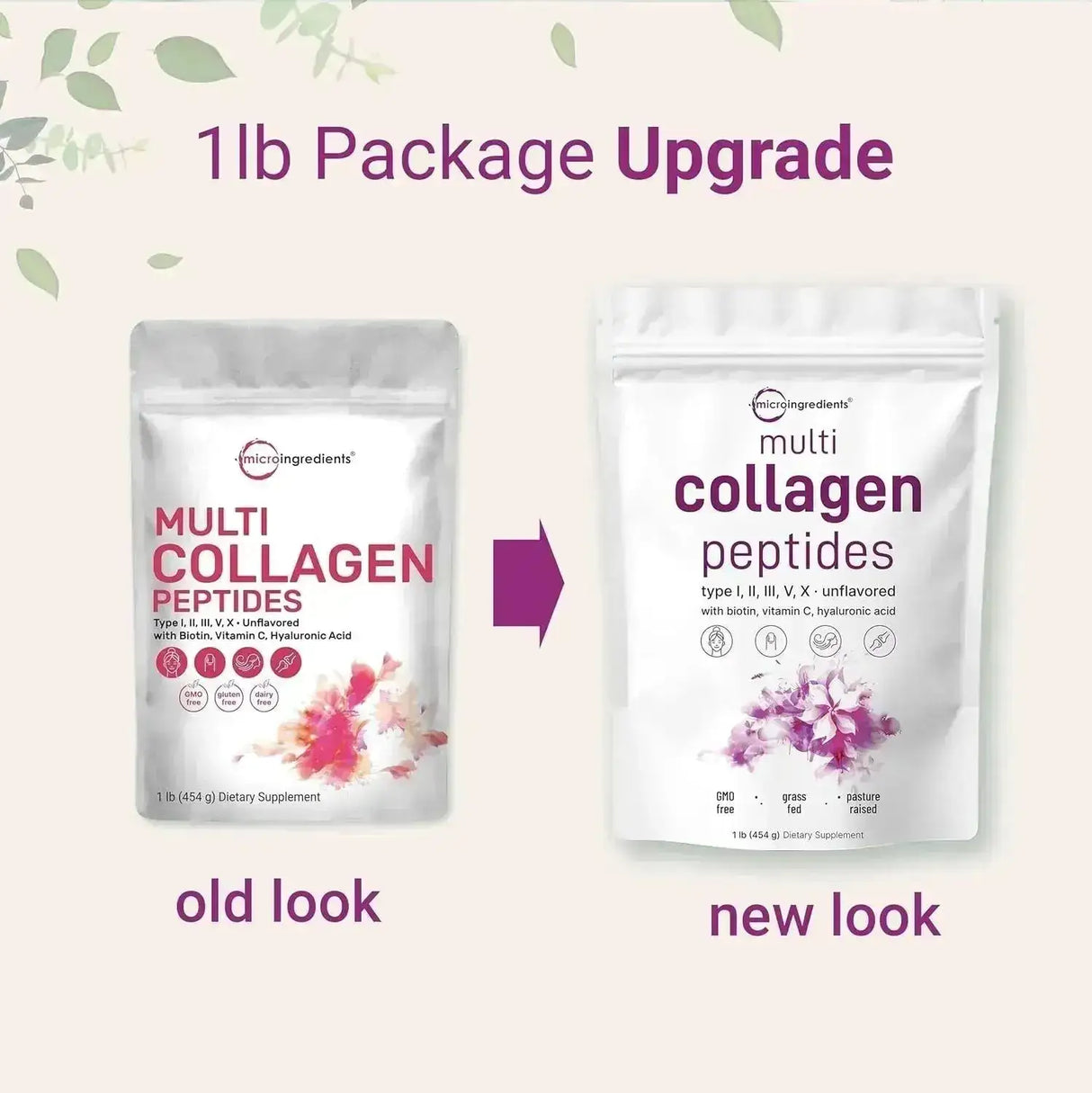 MICRO INGREDIENTS - Micro Ingredients Multi Collagen Peptides Powder 454Gr. - The Red Vitamin MX - Suplementos Alimenticios - {{ shop.shopifyCountryName }}