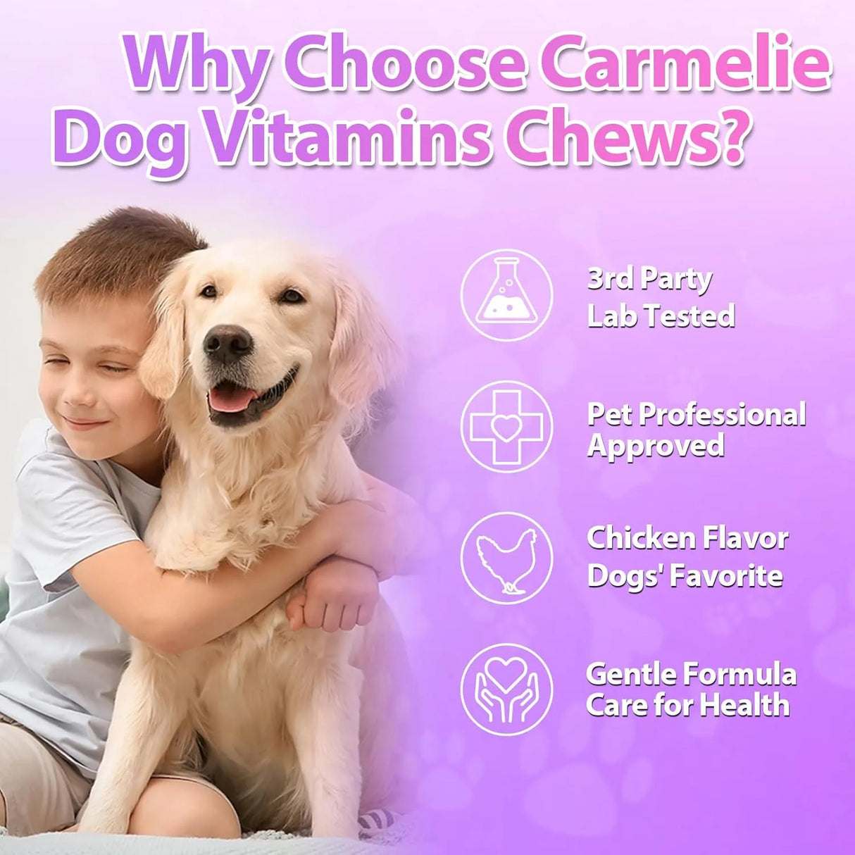 CARMELIE - Carmelie 24 in 1 Dog Vitamins 200 Masticables - The Red Vitamin MX - Multivitamínicos Para Perros - {{ shop.shopifyCountryName }}
