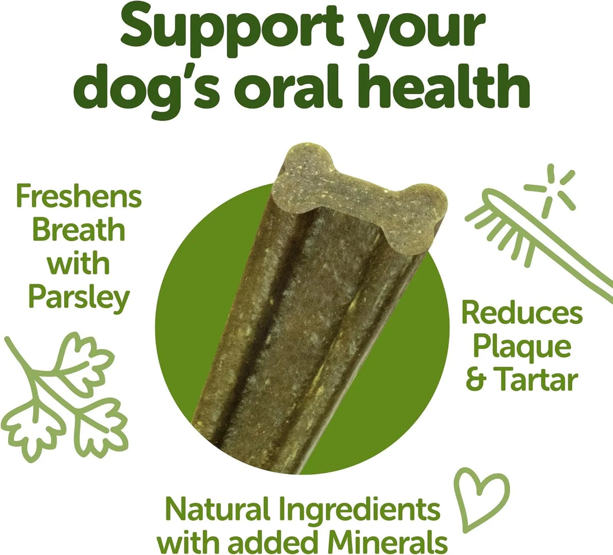 WELLNESS WHIMZEES - WHIMZEES Wellness Freshzees Dog Dental Treats Small Size Stick 28 Piezas - The Red Vitamin MX - Cuidado Dental Para Perros - {{ shop.shopifyCountryName }}