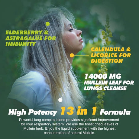 GREENPEOPLE - GreenPeople Mullein Leaf Extract Drops for Lungs 2 Fl.Oz. - The Red Vitamin MX - Suplementos Alimenticios - {{ shop.shopifyCountryName }}