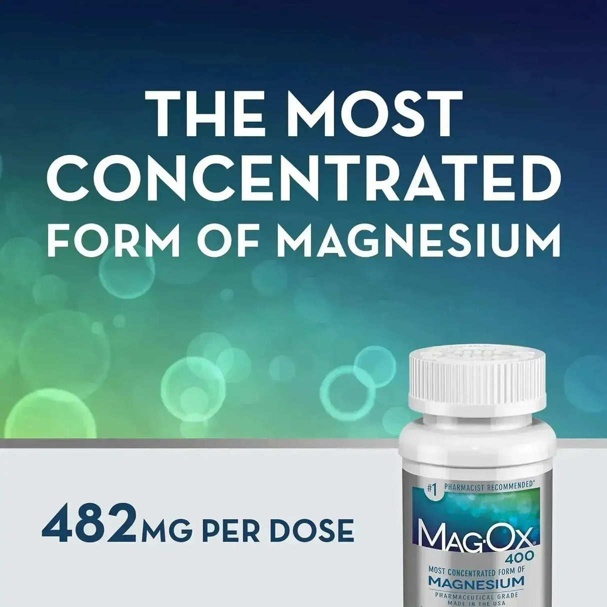 MAG-OX - Mag-Ox 400 Magnesium 60 Tabletas - The Red Vitamin MX - Suplementos Alimenticios - {{ shop.shopifyCountryName }}