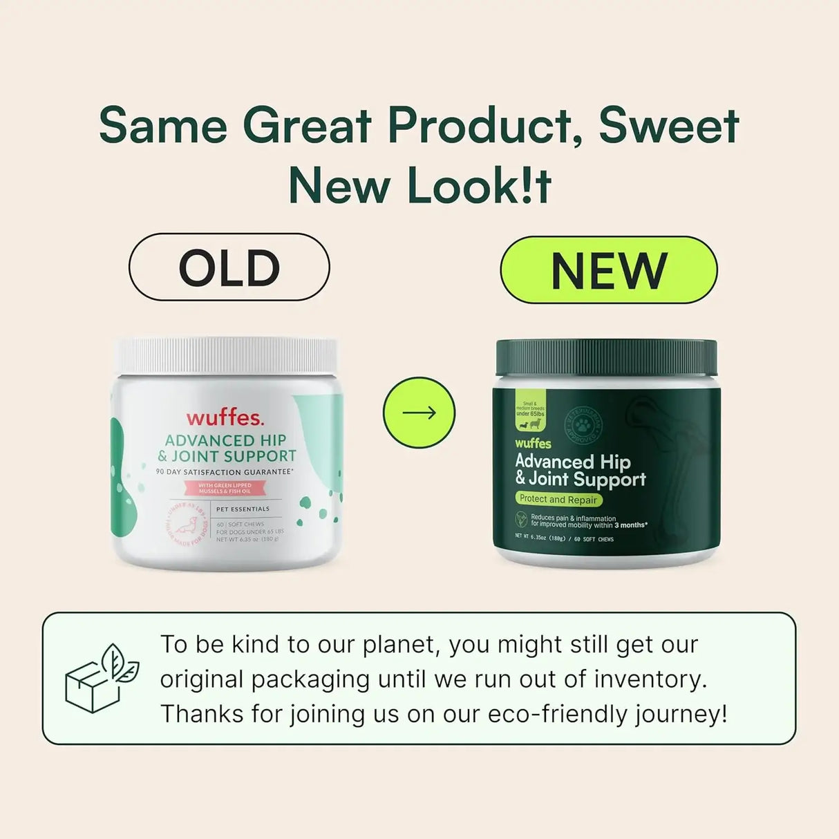 WUFFES - Wuffes Advanced Dog Hip and Joint Small&Medium Breeds Pork Flavored 60 Masticables - The Red Vitamin MX - Cuidado De Cadera Y Articulaciones Para Perros - {{ shop.shopifyCountryName }}