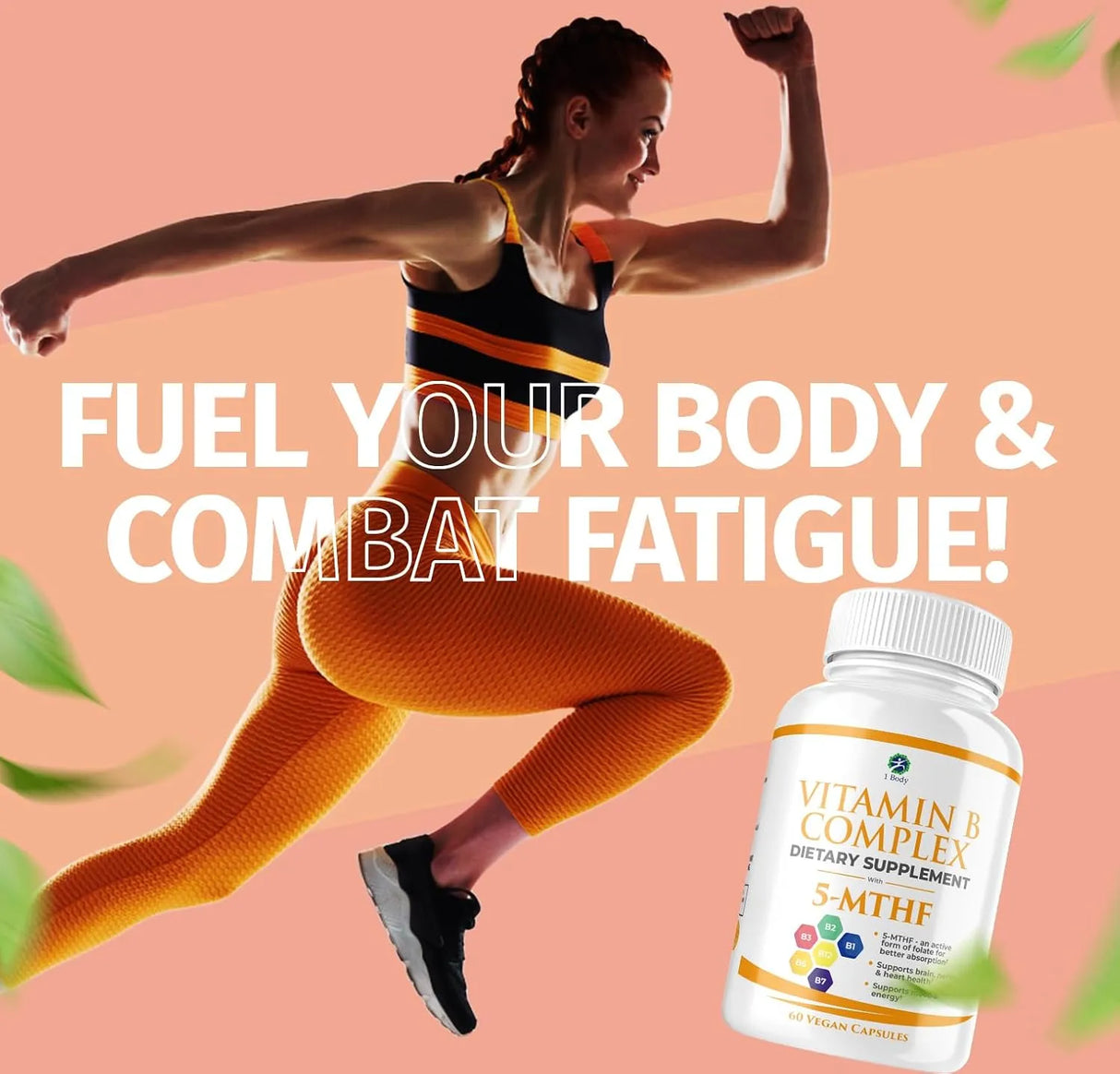 1 BODY - 1 Body Vitamin B Complex 60 Capsulas - The Red Vitamin MX - Suplementos Alimenticios - {{ shop.shopifyCountryName }}