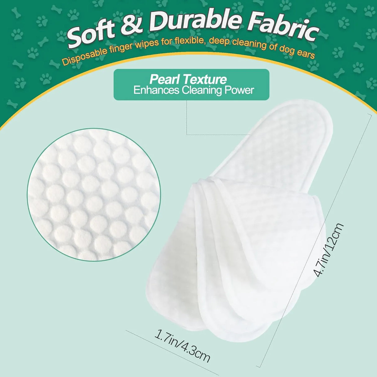 CHPPEY - CHPPEY Pet Ear Wipes Finger 60 Toallitas - The Red Vitamin MX - Cuidado Del Oído De Perros - {{ shop.shopifyCountryName }}