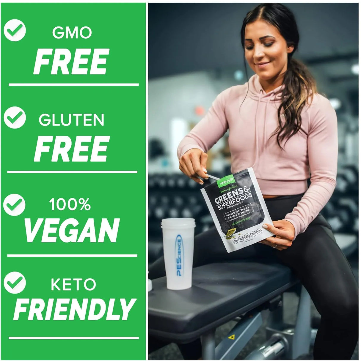 PESCIENCE - PEScience Greens & Superfoods Powder 30 Servicios 198Gr. - The Red Vitamin MX - Suplementos Alimenticios - {{ shop.shopifyCountryName }}