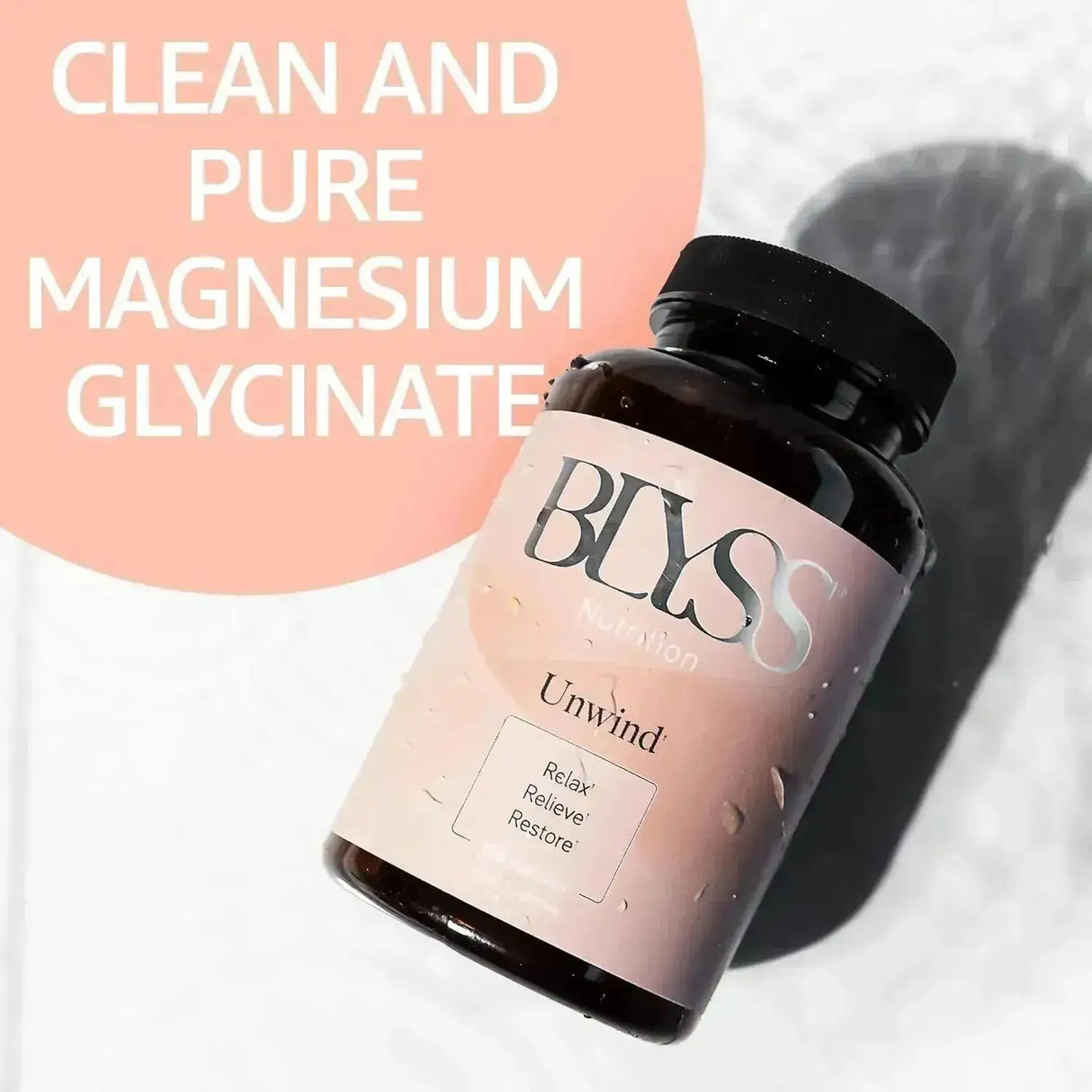BLYSS NUTRITION - BLYSS Nutrition Magnesium Bisglycinate 120 Capsulas - The Red Vitamin MX - Suplementos Alimenticios - {{ shop.shopifyCountryName }}