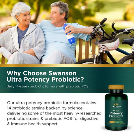 SWANSON - Swanson Ultra Potency Probiotic 60 Capsulas 2 Pack - The Red Vitamin MX - Suplementos Alimenticios - {{ shop.shopifyCountryName }}
