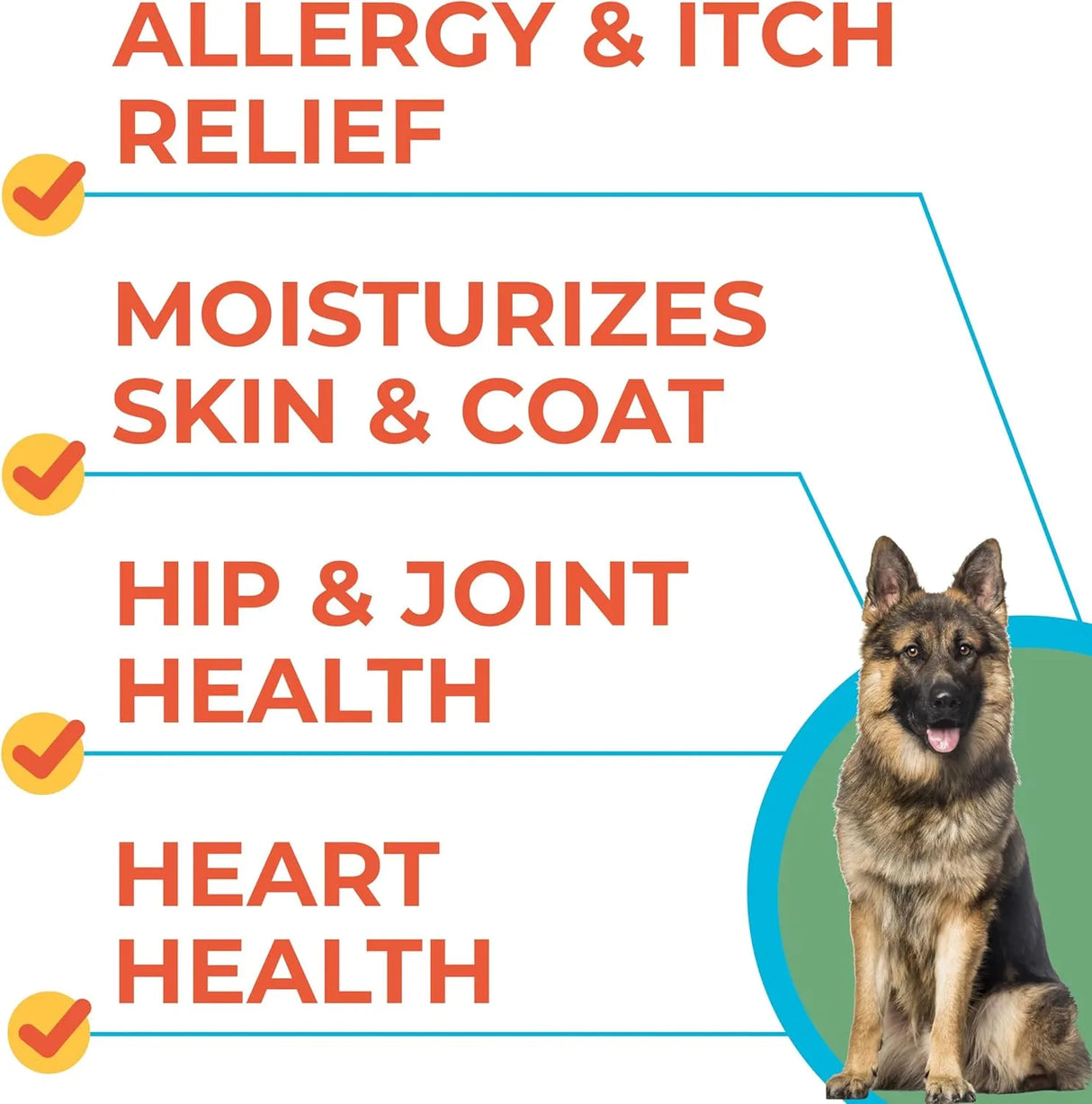 GOODGROWLIES - GOODGROWLIES Omega 3 Fish Oil for Dogs Peanut Butter Flavor 180 Masticables - The Red Vitamin MX - Aceite De Pescado Para Perros - {{ shop.shopifyCountryName }}