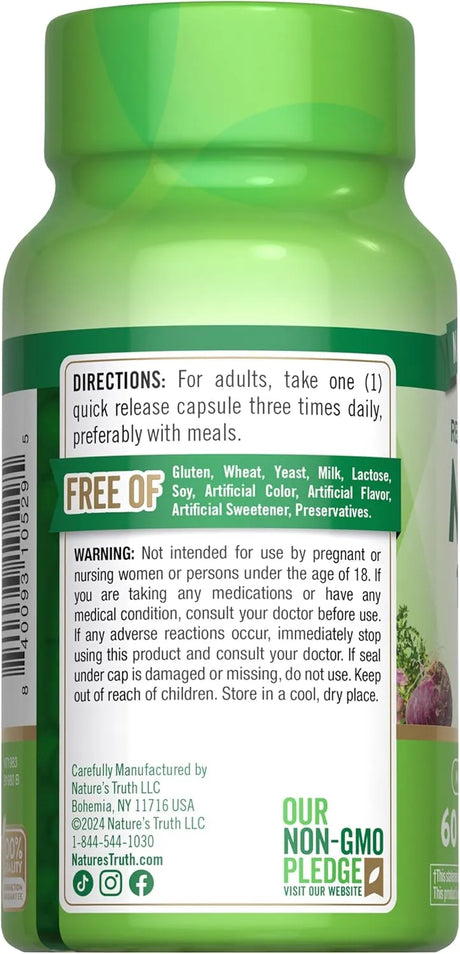 NATURE'S TRUTH - Nature's Truth Maca Root 1600Mg. 60 Capsulas - The Red Vitamin MX - Suplementos Alimenticios - {{ shop.shopifyCountryName }}
