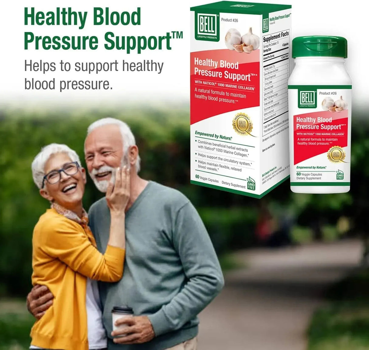 BELL - Bell Healthy Blood Pressure Support 60 Capsulas - The Red Vitamin MX - Suplementos Alimenticios - {{ shop.shopifyCountryName }}