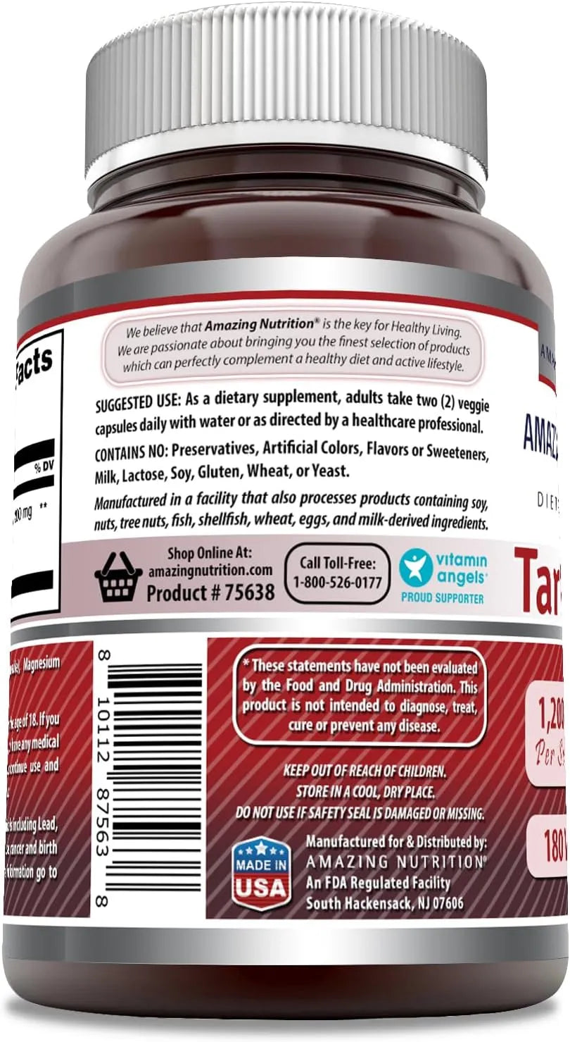 AMAZING FORMULAS - Amazing Formulas Tart Cherry 1200Mg. 180 Capsulas - The Red Vitamin MX - Suplementos Alimenticios - {{ shop.shopifyCountryName }}