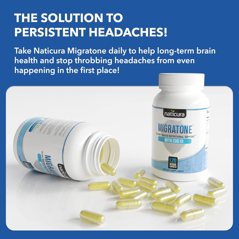 Naticura Migratone Migraine Relief 120 Capsulas
