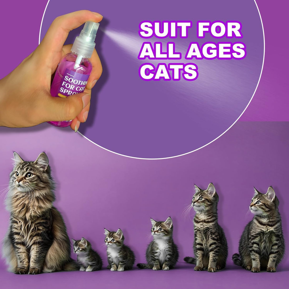 TailTrespass Cat Calming Spray 60Ml. 4 Pack