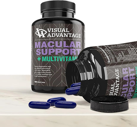 VISUAL ADVANTAGE - Visual Advantage Lunovus Macular Support Plus Multivitamin Based on AREDS 2 Study 180 Capsulas Blandas - The Red Vitamin MX - Suplementos Alimenticios - {{ shop.shopifyCountryName }}