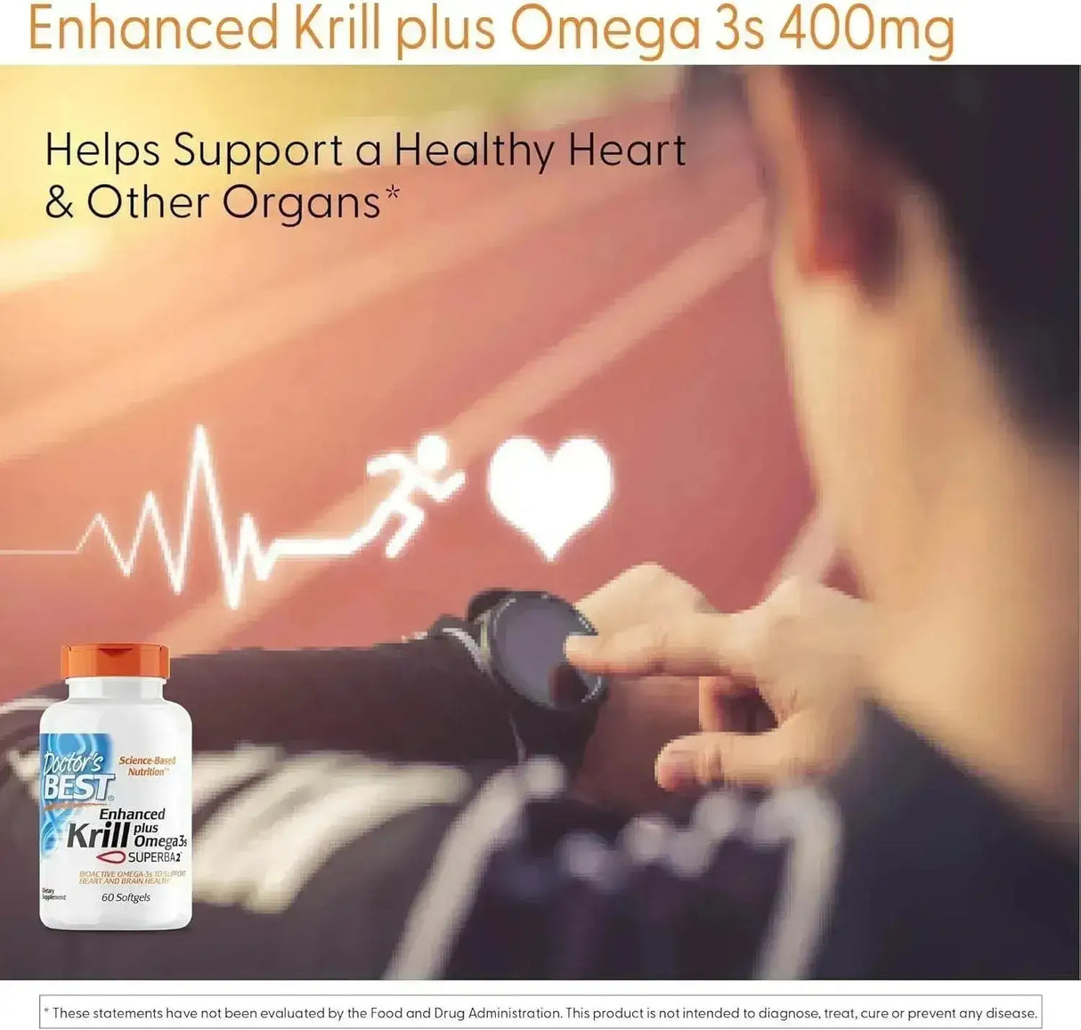 DOCTOR'S BEST - Doctor's Best Enhanced Superba Krill Plus with Omega 3s 60 Capsulas Blandas - The Red Vitamin MX - Suplementos Alimenticios - {{ shop.shopifyCountryName }}