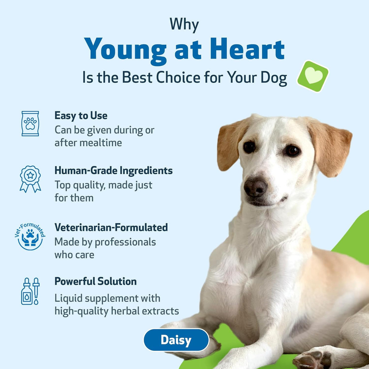 Pet Wellbeing Young at Heart for Dogs 2 Fl.Oz.