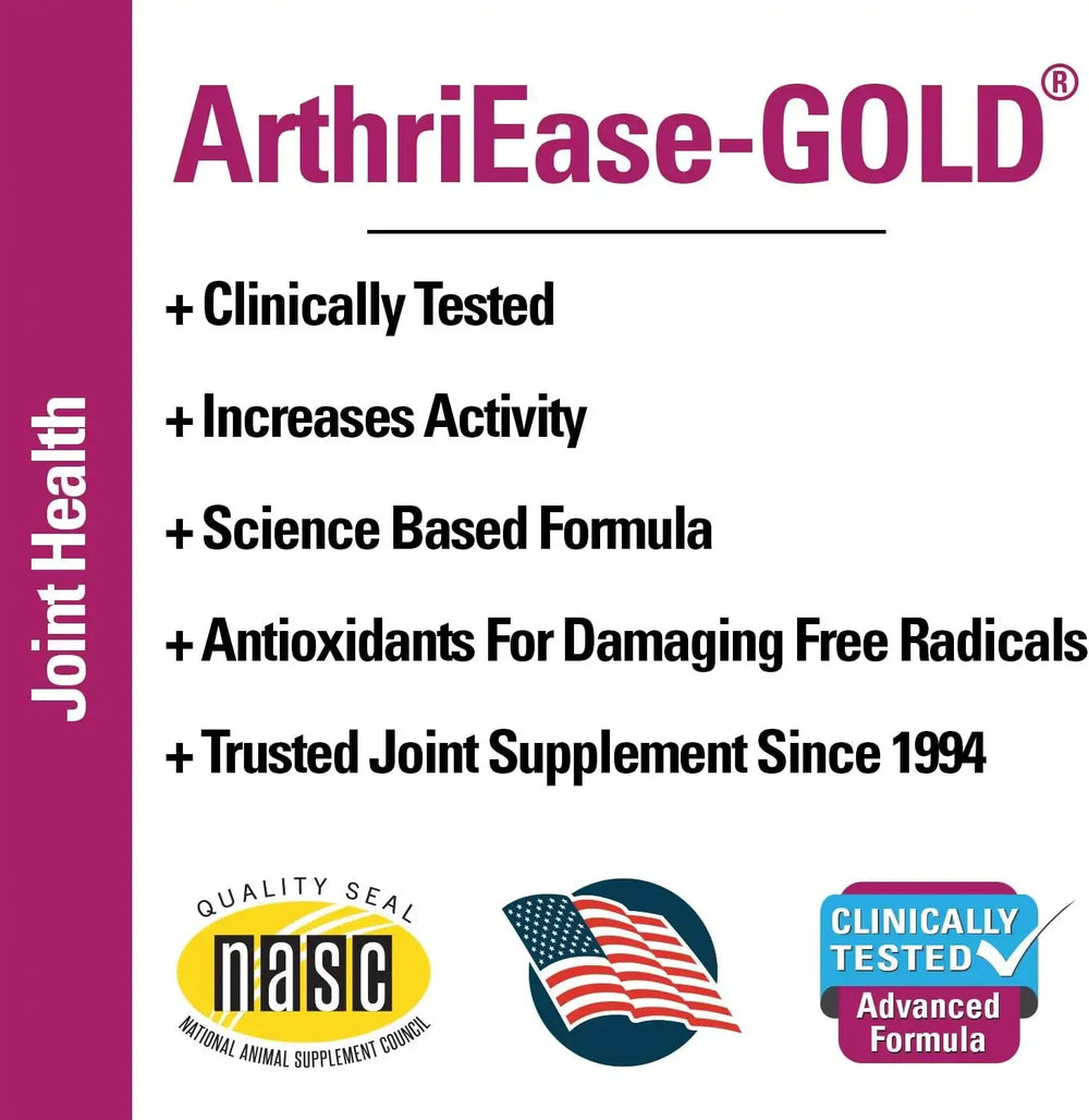 VET CLASSICS - Vet Classics ArthriEase-Gold Hip & Joint Support for Dogs 141Gr. - The Red Vitamin MX - Cuidado De Cadera Y Articulaciones Para Perros - {{ shop.shopifyCountryName }}