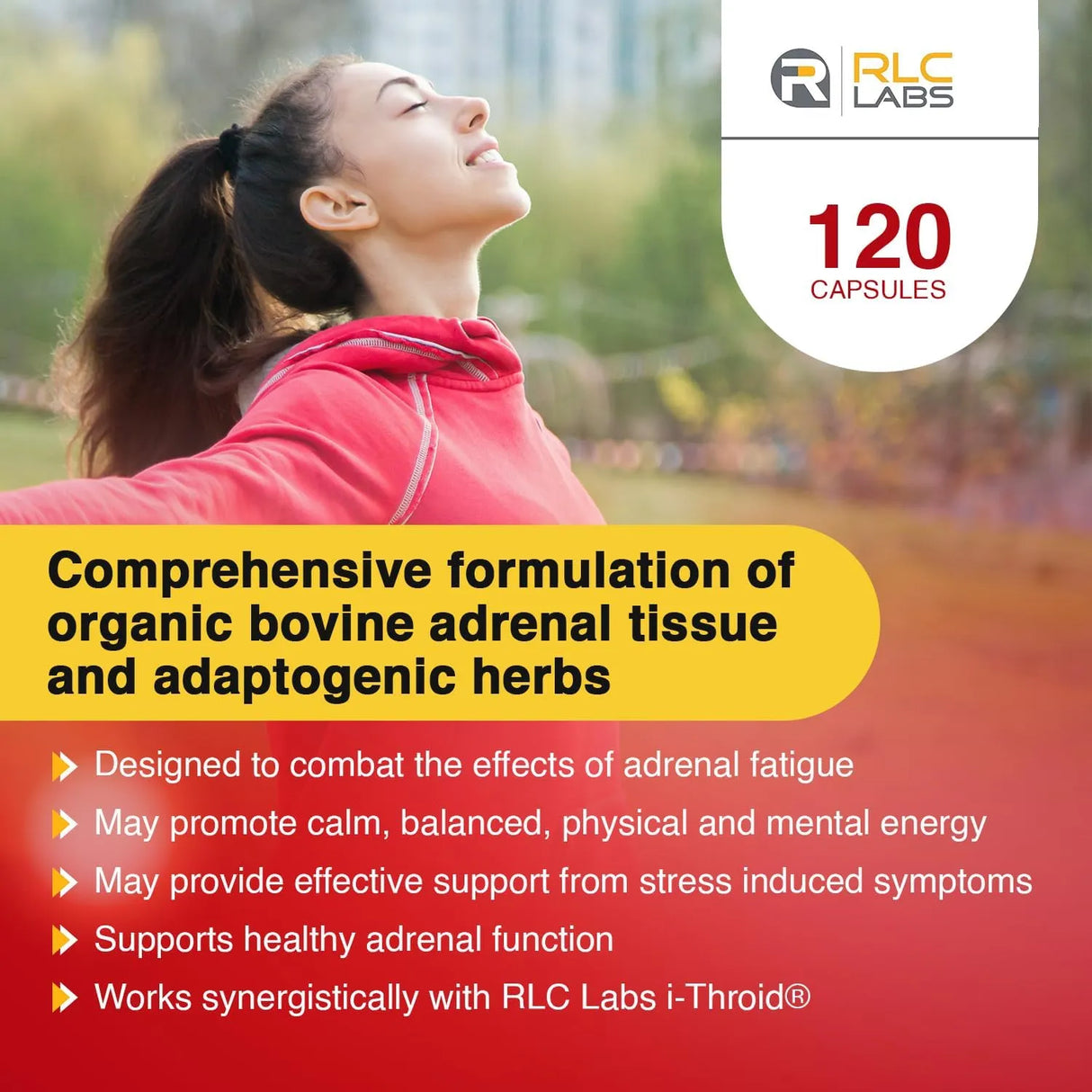 RLC - RLC a-Drenal Support 120 Capsulas - The Red Vitamin MX - Suplementos Alimenticios - {{ shop.shopifyCountryName }}
