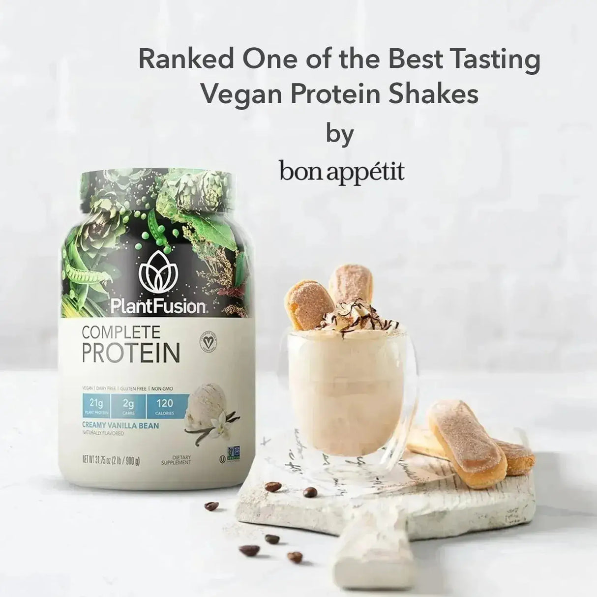 PLANTFUSION - PlantFusion Complete Vegan Protein Powder Vanilla Bean 900Gr. - The Red Vitamin MX - Suplementos Alimenticios - {{ shop.shopifyCountryName }}