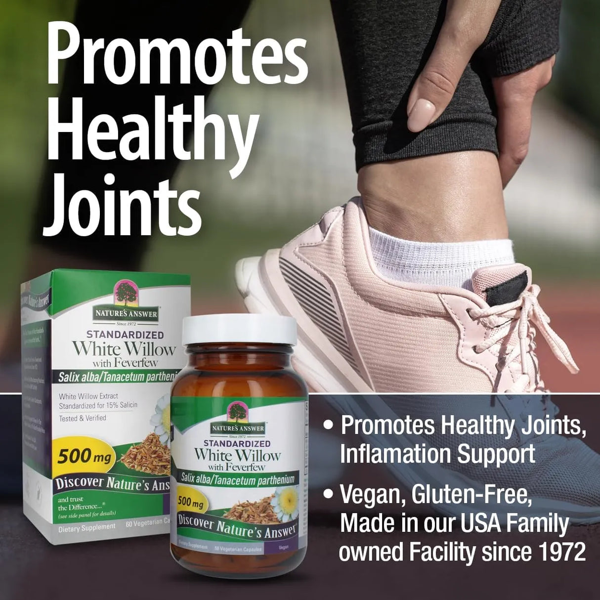 NATURE´S ANSWER - Nature's Answer White Willow with Feverfew 500Mg. 60 Capsulas - The Red Vitamin MX - Suplementos Alimenticios - {{ shop.shopifyCountryName }}