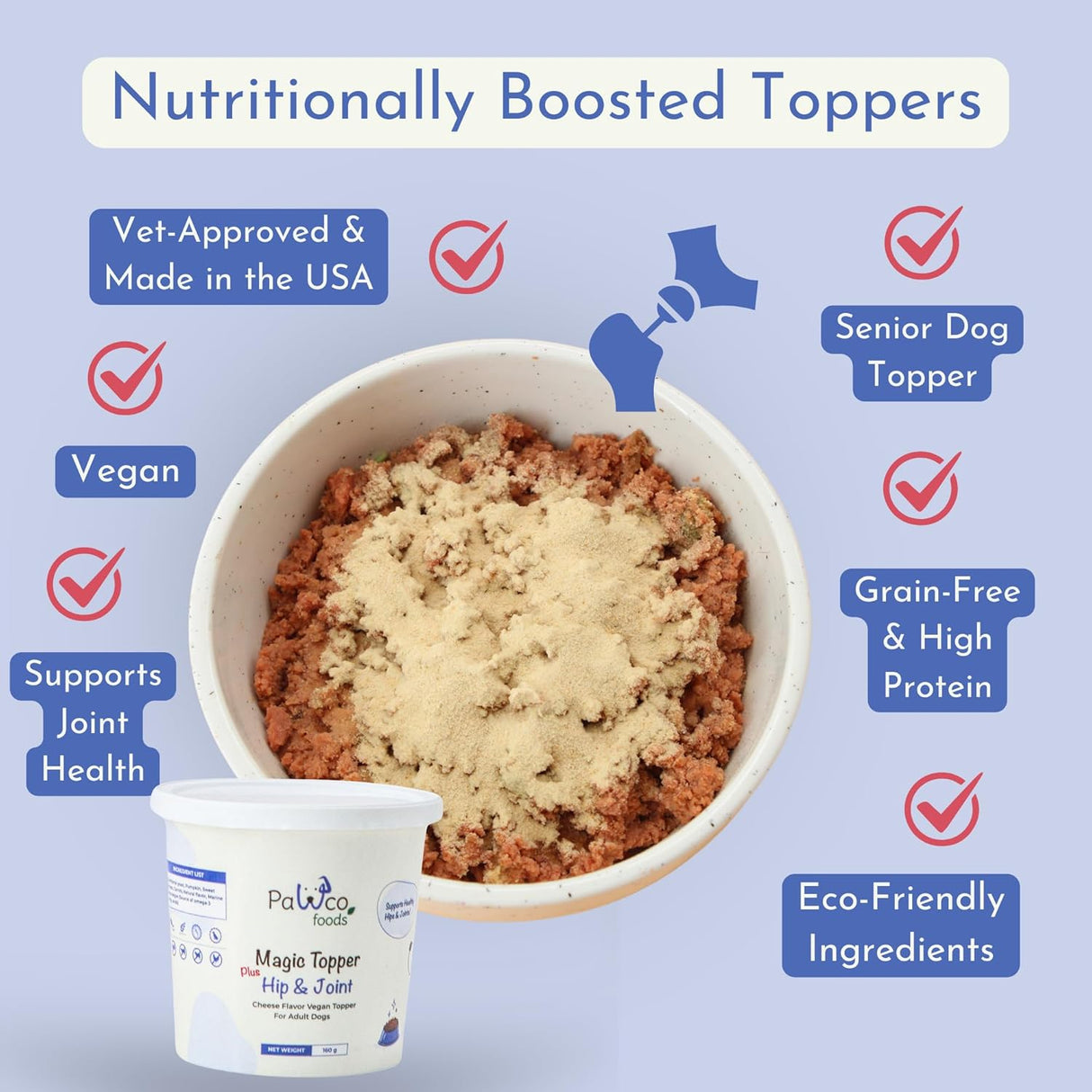 PawCo Magic Topper Hip & Joint Support 160Gr.