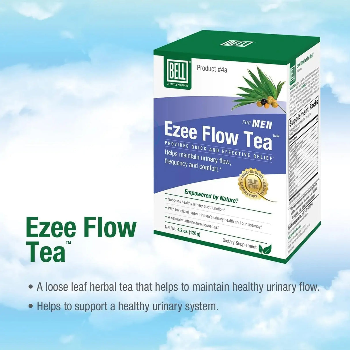 BELL - Bell Ezee Flow Urinary Support Tea for Men 120Gr. 2 Pack - The Red Vitamin MX - Suplementos Alimenticios - {{ shop.shopifyCountryName }}