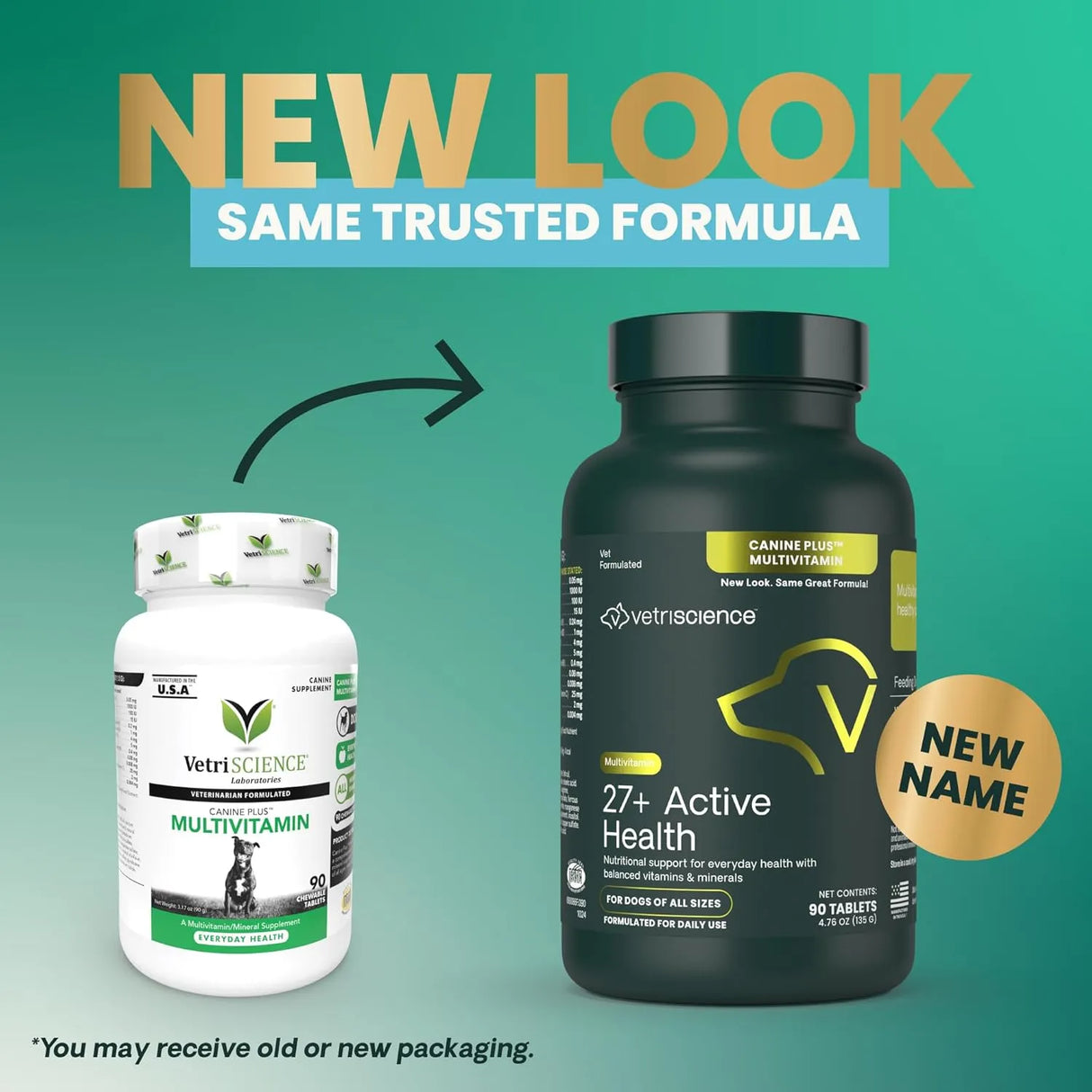 VETRISCIENCE - VetriScience 27+ Active Health for Puppies and Adult Dogs 90 Tabletas - The Red Vitamin MX - Multivitamínicos Para Perros - {{ shop.shopifyCountryName }}