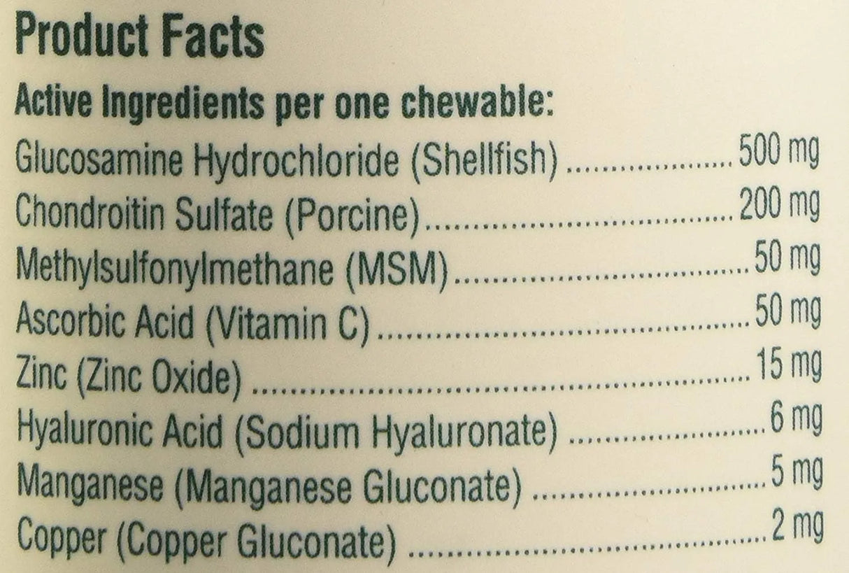 PETNC - PetNC Natural Care Hip and Joint Health Moderate Mobility 60 Masticables - The Red Vitamin MX - Cuidado De Cadera Y Articulaciones Para Perros - {{ shop.shopifyCountryName }}