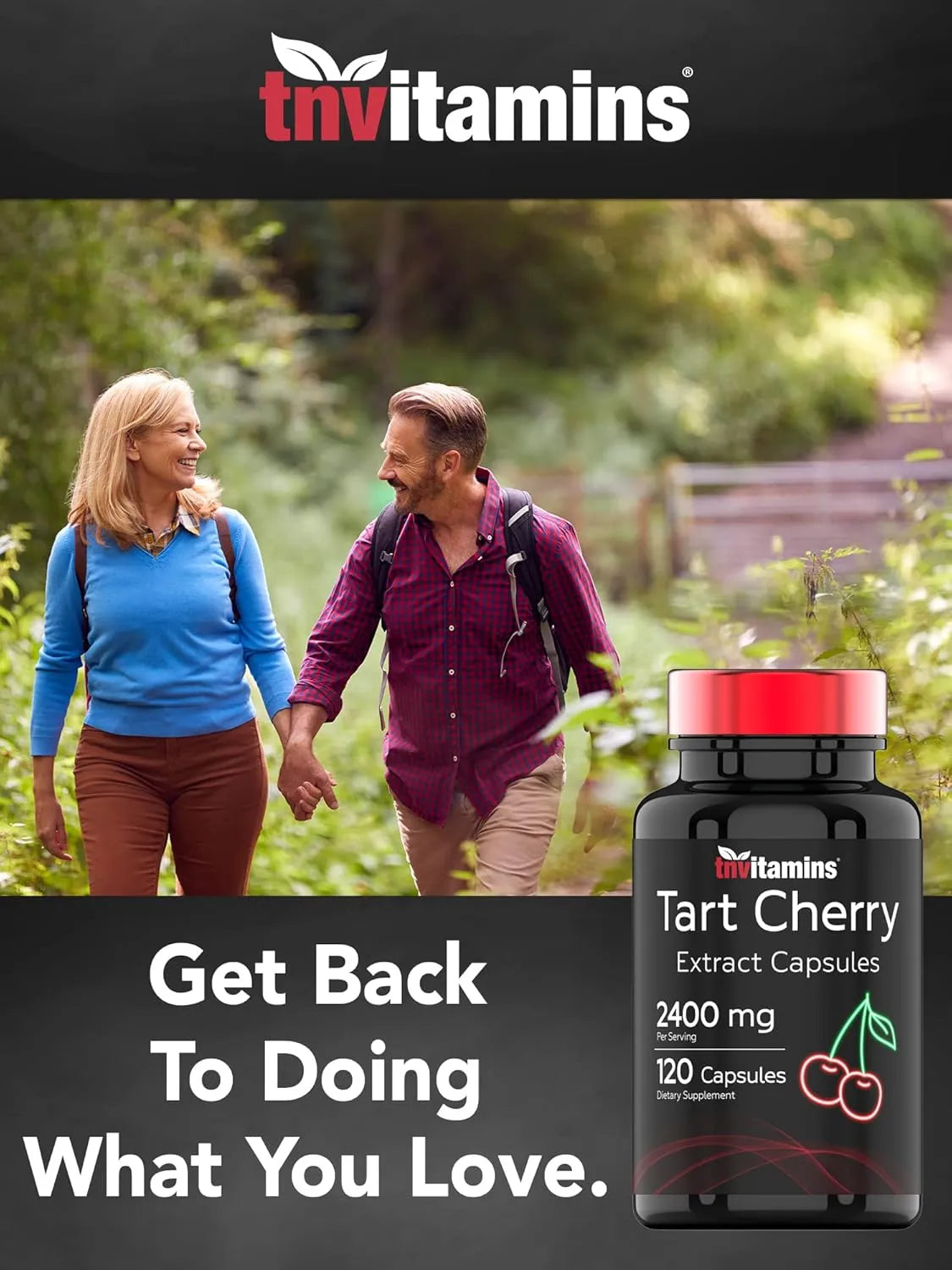 TNTVITAMINS - tnvitamins Tart Cherry 2400Mg. 120 Capsulas - The Red Vitamin MX - Suplementos Alimenticios - {{ shop.shopifyCountryName }}