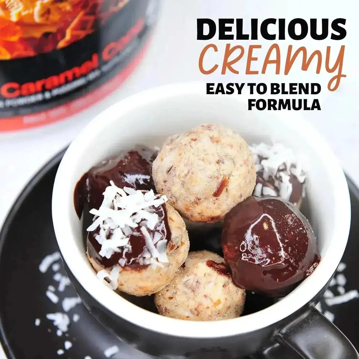 DEVOTION NUTRITION - Devotion Nutrition Protein Powder Salted Caramel Cone 2 Lbs. - The Red Vitamin MX - Suplementos Alimenticios - {{ shop.shopifyCountryName }}