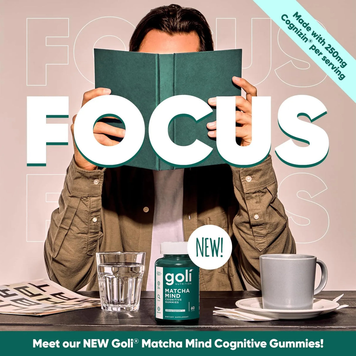 GOLI NUTRITION - Goli Matcha Mind Gummies 60 Gomitas - The Red Vitamin MX - Suplementos Alimenticios - {{ shop.shopifyCountryName }}