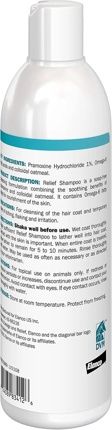 ELANCO - Elanco Relief Shampoo 12 Fl.Oz. - The Red Vitamin MX - Remedios Para La Picazón De Perros - {{ shop.shopifyCountryName }}