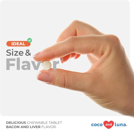 COCO AND LUNA - Coco and Luna Turmeric for Dogs Anti Inflammatory Pain Relief 120 Tabletas Masticables - The Red Vitamin MX - Cuidado De Cadera Y Articulaciones Para Perros - {{ shop.shopifyCountryName }}