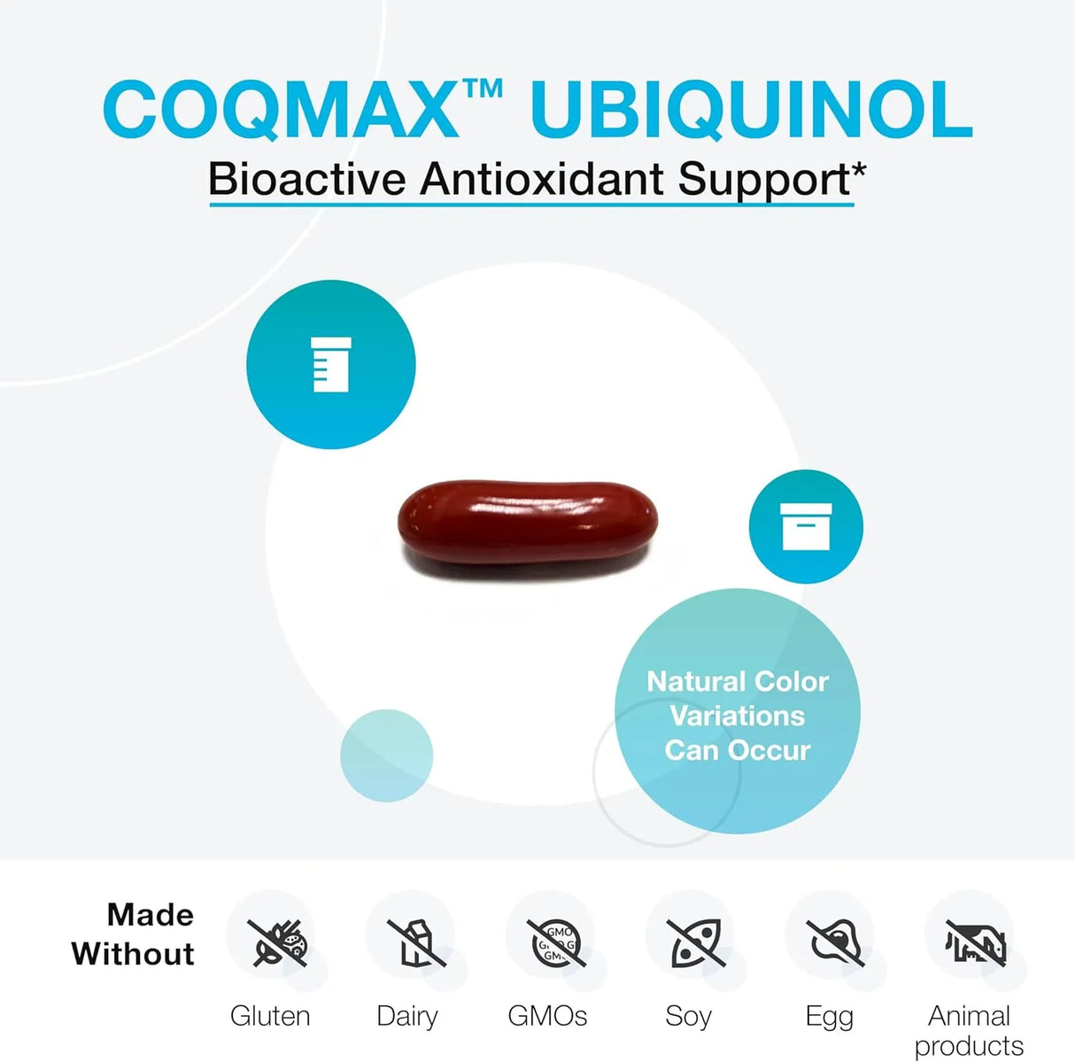 XYMOGEN - XYMOGEN CoQmax Ubiquinol 60 Capsulas Blandas - The Red Vitamin MX - Suplementos Alimenticios - {{ shop.shopifyCountryName }}