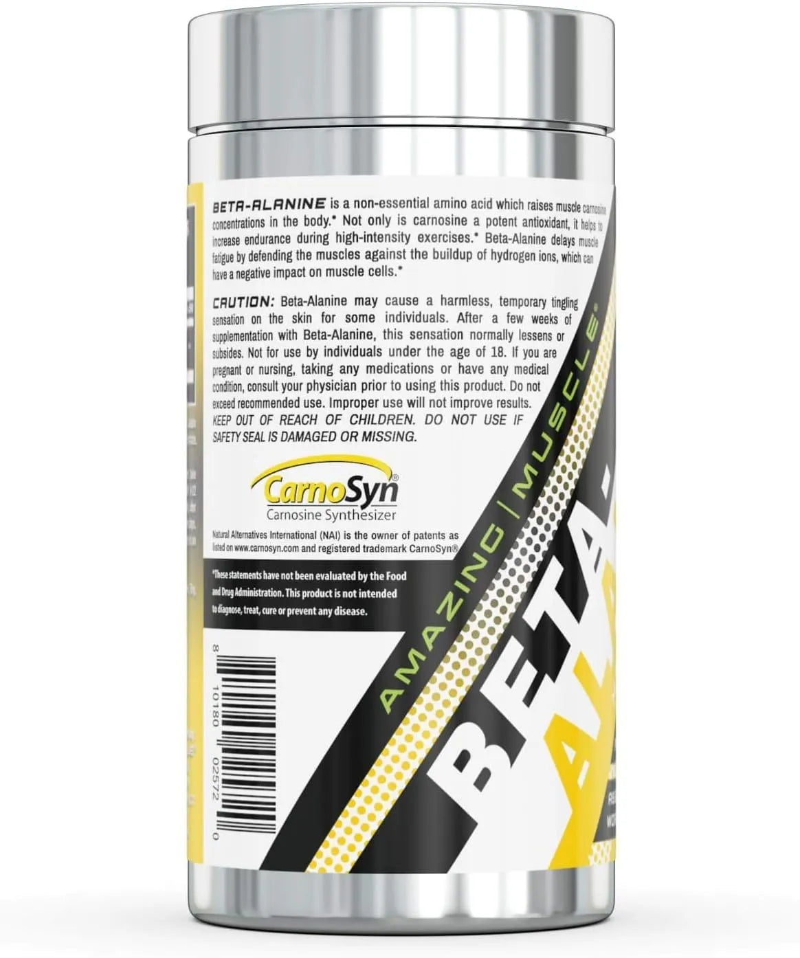 AMAZING MUSCLE - Amazing Muscle Beta Alanine Amino Acid 2250Mg. 120 Capsulas - The Red Vitamin MX - Suplementos Alimenticios - {{ shop.shopifyCountryName }}